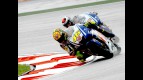 Rossi riding ahead of Lorenzo in Sepang