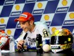 Rossi at the post-race press conference in Sepang