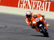 Casey Stoner in action in Valencia