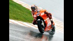 Casey Stoner on track