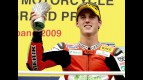 Pol Espargaró on the podium at Sepang