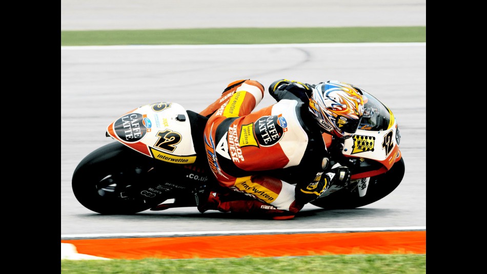 Thomas Luthi in action in Sepang