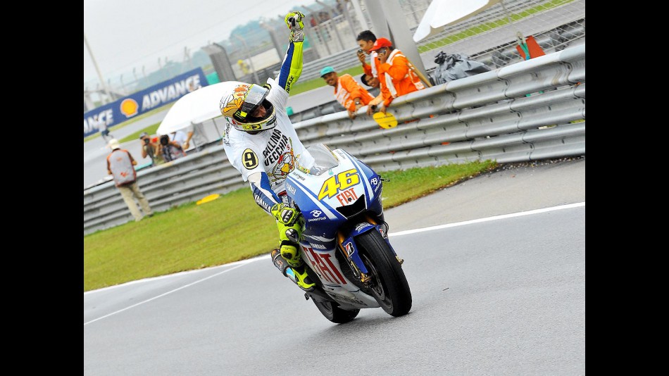 2009 MotoGP World Champion Valentino Rossi