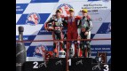 125gp Podium: Schrötter, Moncayo and Tonucci