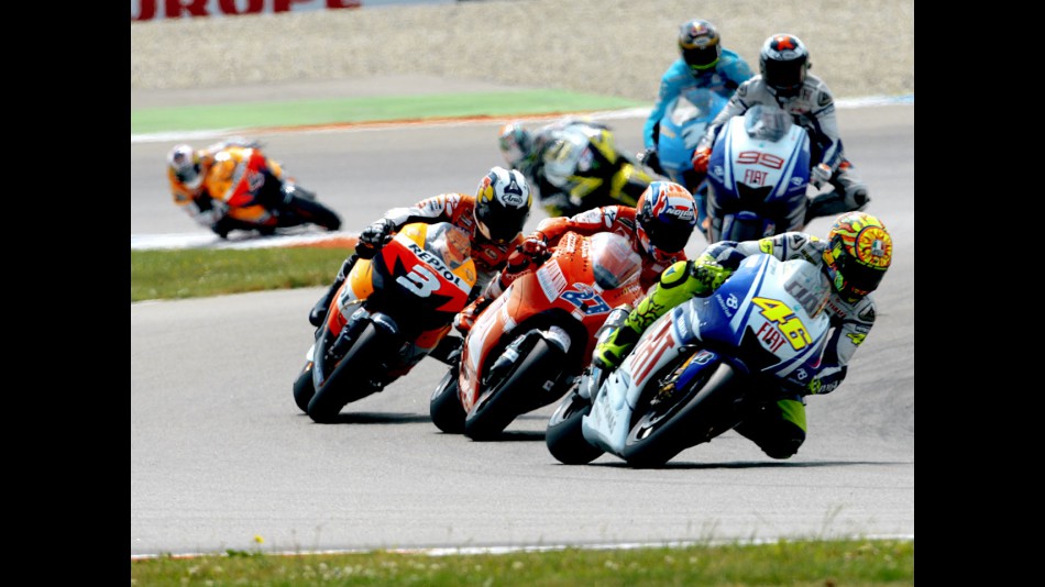 MotoGP group in action