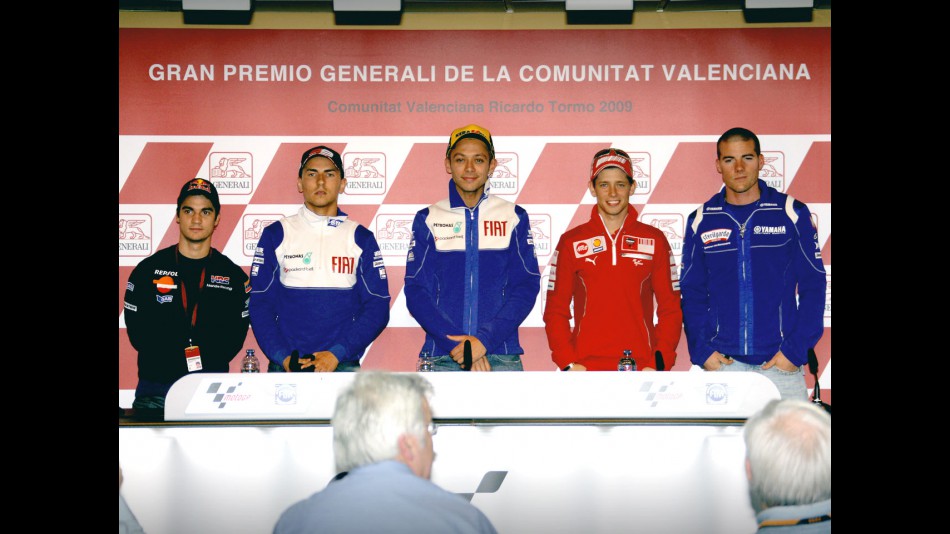 MotoGP Press Conference at GP Generali de la Comunitat Valencia