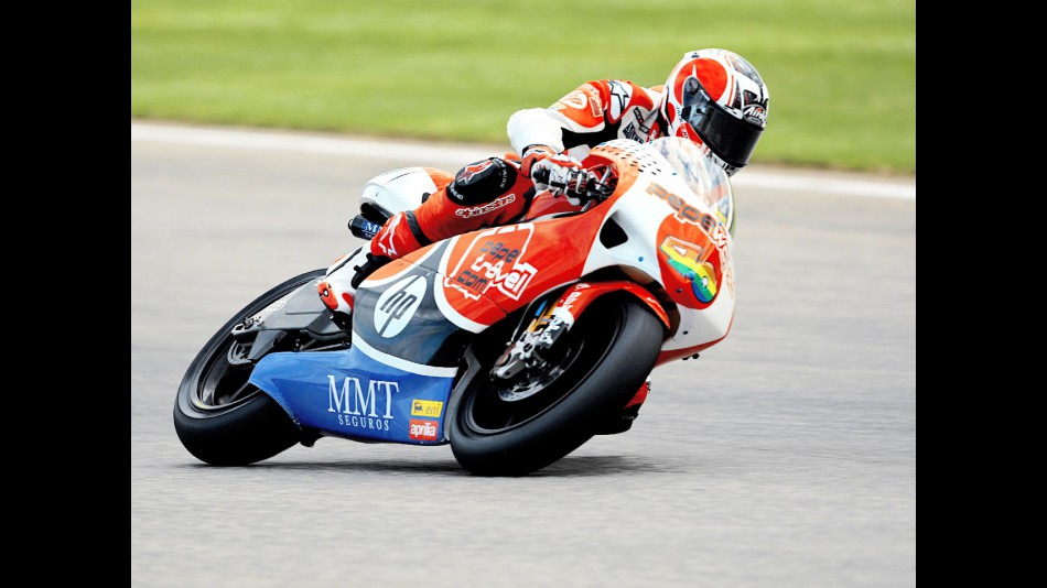 Héctor Barberá in action in Valencia