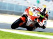 Aleix Espargaró in action in Valencia