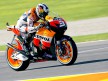 Dani Pedrosa in action in Valencia