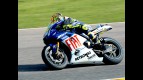Valentino Rossi in action in Valencia