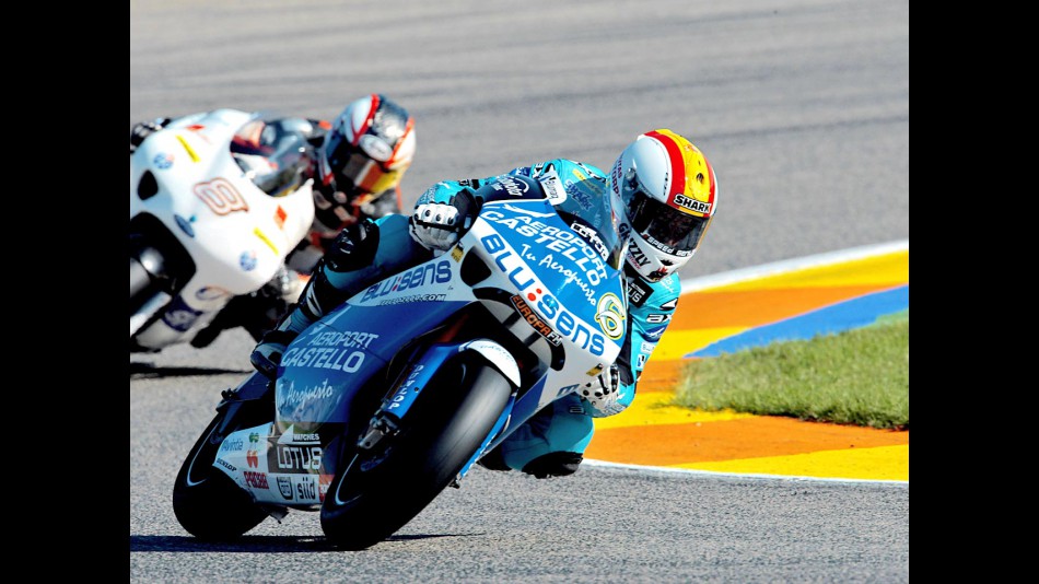 Alex Debon in action in Valencia