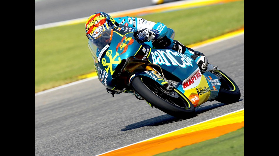 Sergio Gadea in action in Valencia