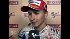 Lorenzo pleased with 16th front row of 2009