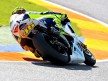 Valentino Rossi in action in Valencia
