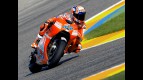 Casey Stoner in action in Valencia