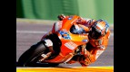 Casey Stoner in action in Valencia