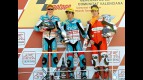 Smith, Simón and Espargaró on the podium at Valencia