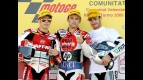Bautista, Barberá and De Rosa on the podium at Valencia