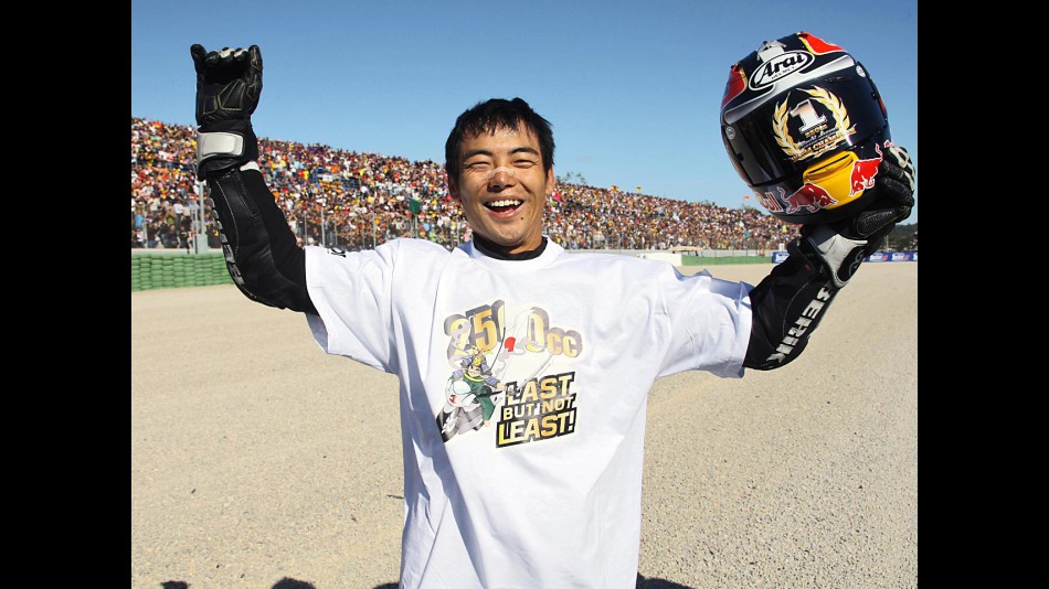 2009 250cc World Champion Hiroshi Aoyama