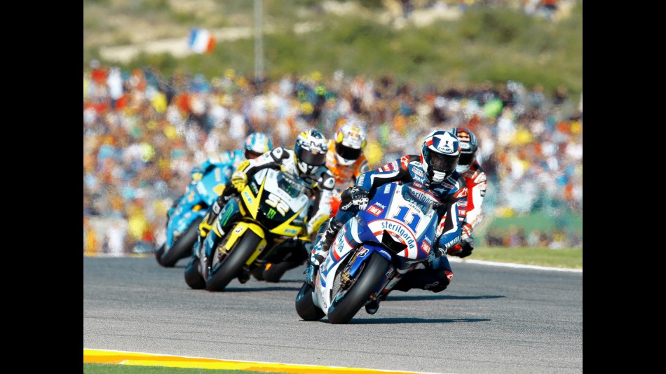 MotoGP Group in action in Valencia