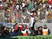 Pedrosa celebrates GP win in Valencia