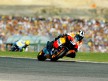 Dani Pedrosa in action in Valencia