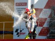 Pedrosa and Rossi celebrate podium in Valencia