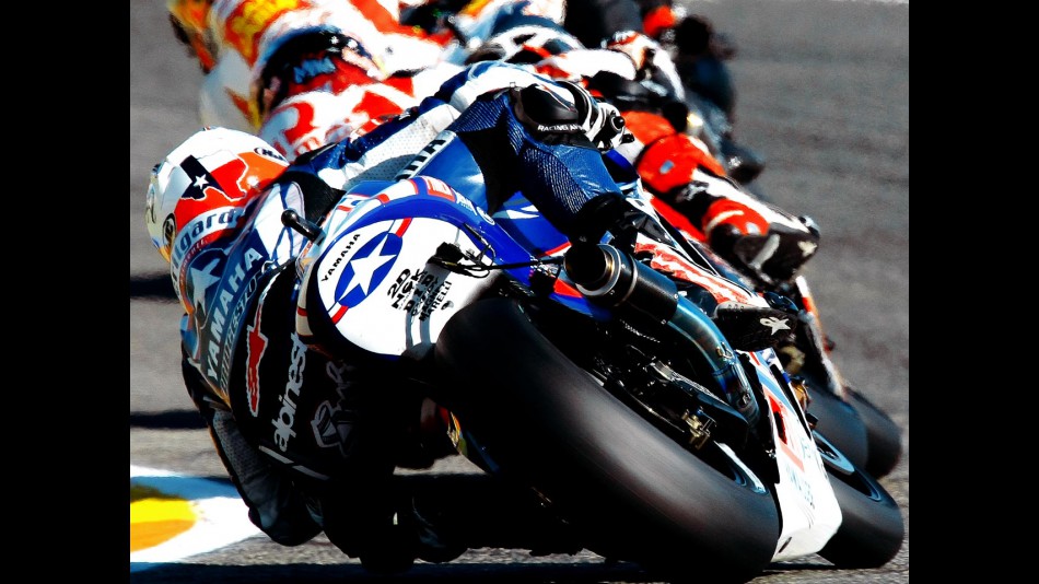 Ben Spies in action in Valencia