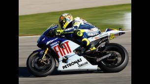 Good first day for Fiat Yamaha pair at Valencia
