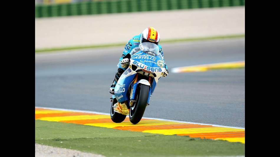 Alex Debon in action in Valencia