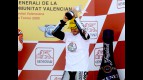 Raffaele de Rosa on the podium in Valencia