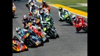 125cc Group in action in Valencia