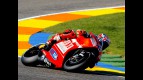 Casey Stoner at the Valencia Post GP Test