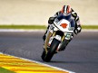 Hiroshi Aoyama in action at the Valencia Post GP Test