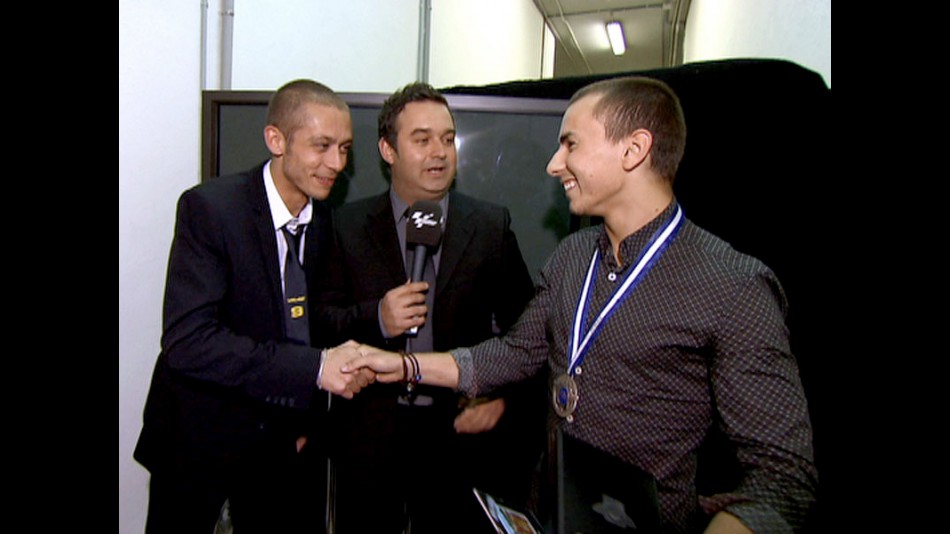 Valentino Rossi and Jorge Lorenzo reunited for end of season AtF