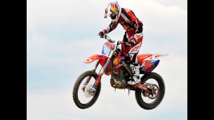 Dovizioso wins in charity motocross event