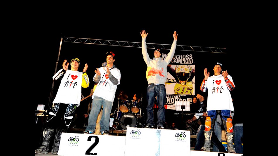 MotoGP riders at Motocross dei Campioni