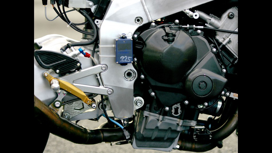 Moto2 TSR6 bike detaill