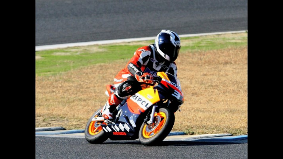 HRC Bosses Race mini-bikes at Motegi
