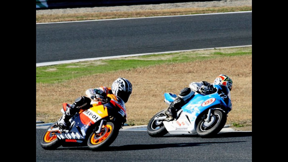 HRC Bosses Race mini-bikes at Motegi