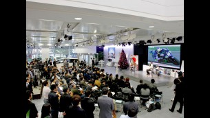 Aoyama in Honda headquarter