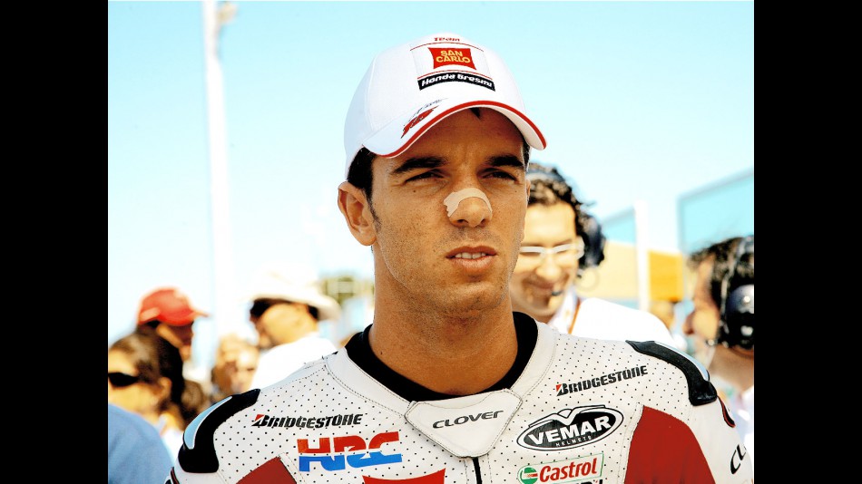 Alex de Angelis at the grid