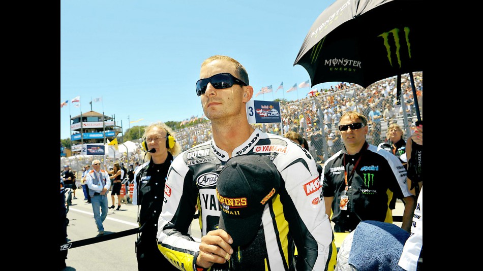 Colin Edwards at the grid