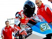 Mike di Meglio riding the BQR Moto2 bike at Valencia
