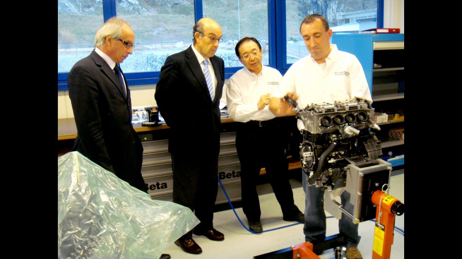 Vito Ippolito, Carmelo Ezpeleta visit Osamu Goto's Geo Technology