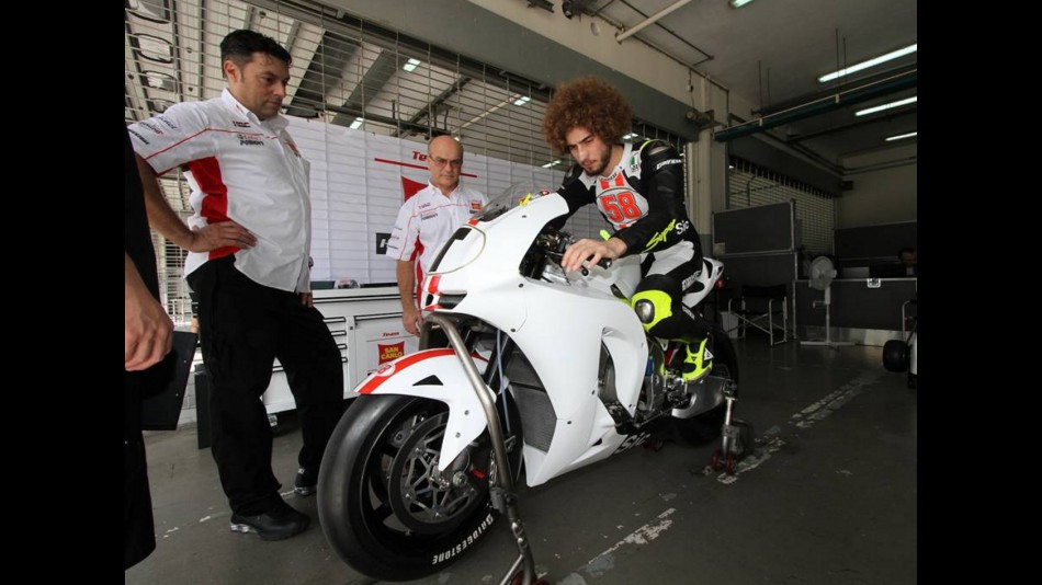 First test of Simoncelli in Sepang