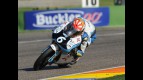 Johan Zarco with Team WTR in Valencia