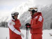 Wrooom 2010 - Casey Stoner and Ducati Marlboro Team Manager Vitto Guareschi