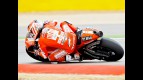Nicky Hayden in action at Motorland Aragón