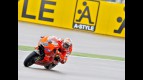 Casey Stoner in action at Motorland Aragón